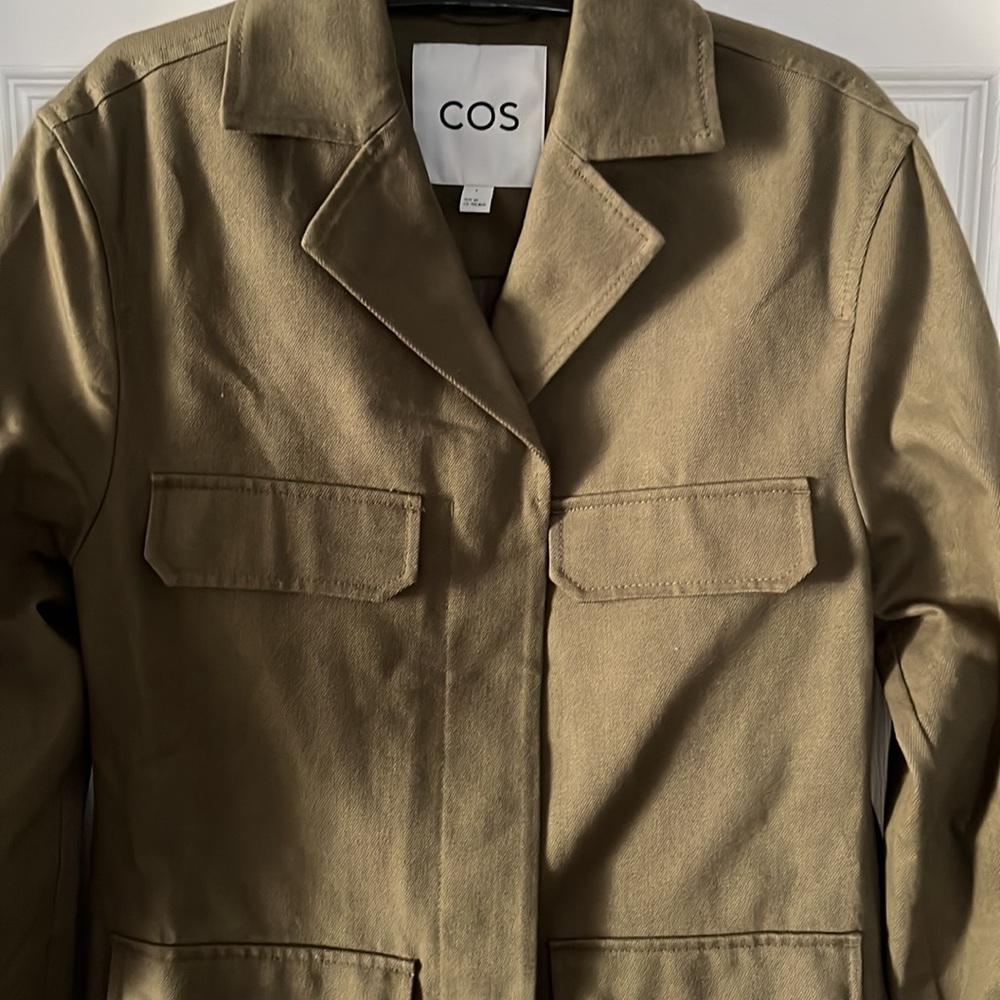 COS Olive Utility Jacket - Picture 2 of 11